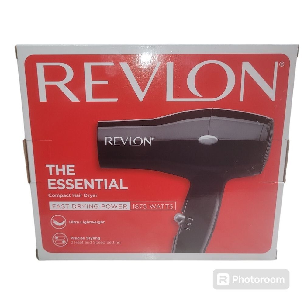 *3 REVLON, the essential Compact Hair Dryer new